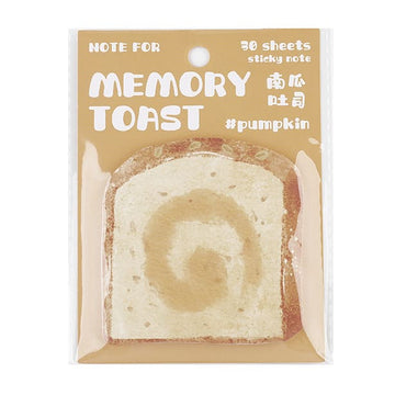 Note For | Notas Adhesivas Memory Toast Pumpkin