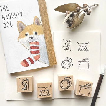 Cozyca | Cuaderno Stamp A6 Midori Asano The Naughty Dog