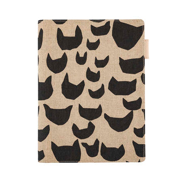 Hobonichi | Funda 5 Years A5 Mina Perhonen: Anone-Anone (Black)