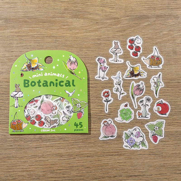 BGM | Pegatinas Mini Animals Botanical