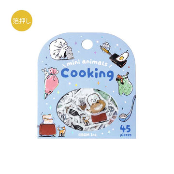BGM | Pegatinas Mini Animals Cooking