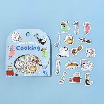 BGM | Pegatinas Mini Animals Cooking