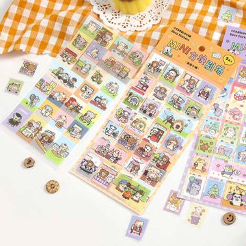 Card Lover | Pegatinas Mini Square Bubble City