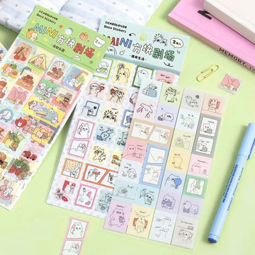 Card Lover | Pegatinas Mini Square Daily Life