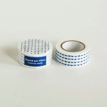 Classiky | Mitsou Dot Blue Washi Tape