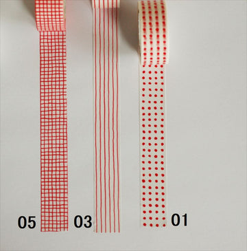 Classiky | Mitsou Check Red Washi Tape