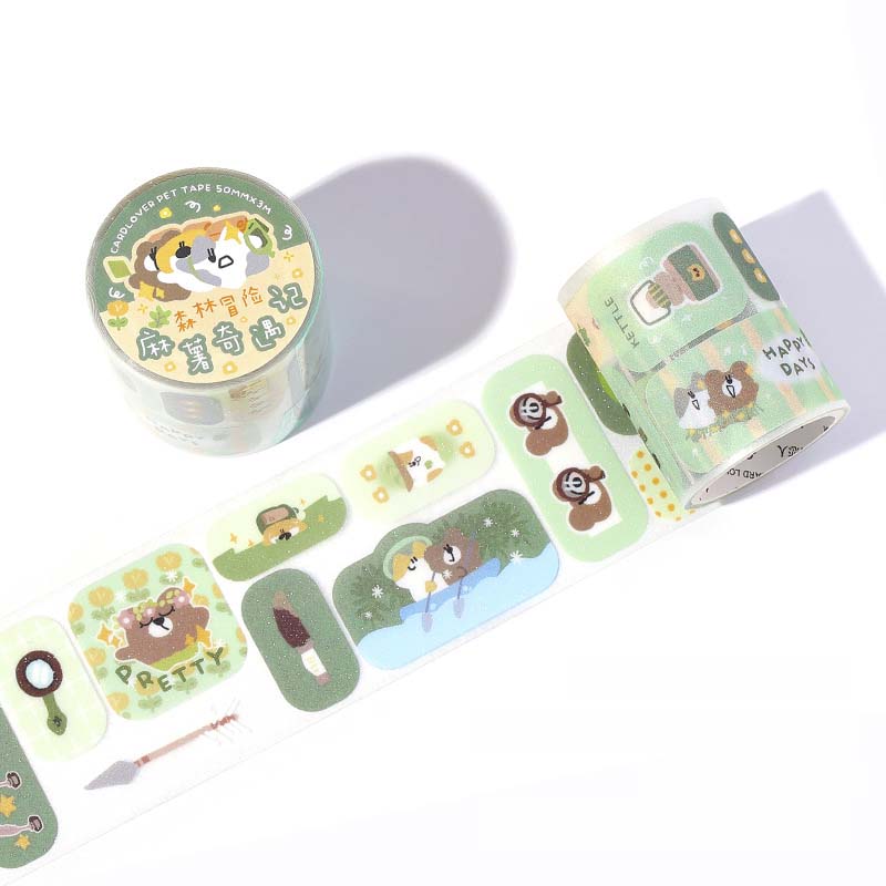 Infeel.me | MOCHI ADVENTURE Forest Adventure Roll stickers