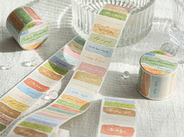 Mo Card | Pegatinas en Rollo Monologue Of Time Corner Narrative