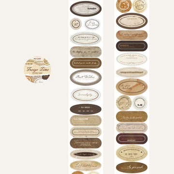 Mo Card | Pegatinas en Rollo Monologue Of Time Freeze Time