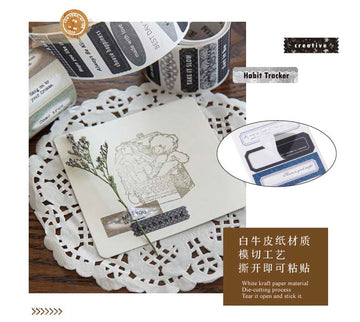Mo Card | Pegatinas en Rollo Monologue Of Time Back To Time