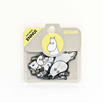 World Craft | Pegatinas Flake Moomin Face Series Ennui