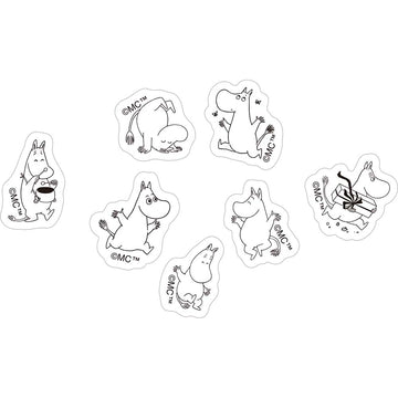 World Craft | Pegatinas Moomin Face Series Happy