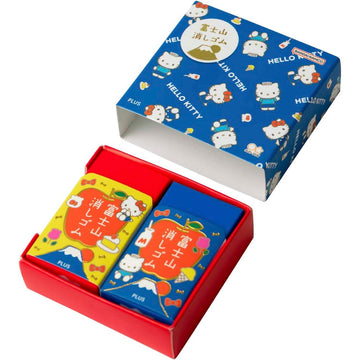 Plus | Set de Gomas de Borrar Air In Mt Fuji x Sanrio Hello Kitty & Dear Daniel