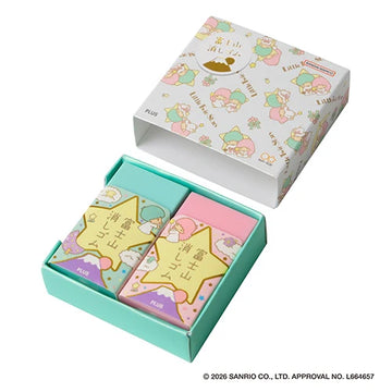 Plus | Set de Gomas de Borrar Air In Mt Fuji x Sanrio My Little Twin Star