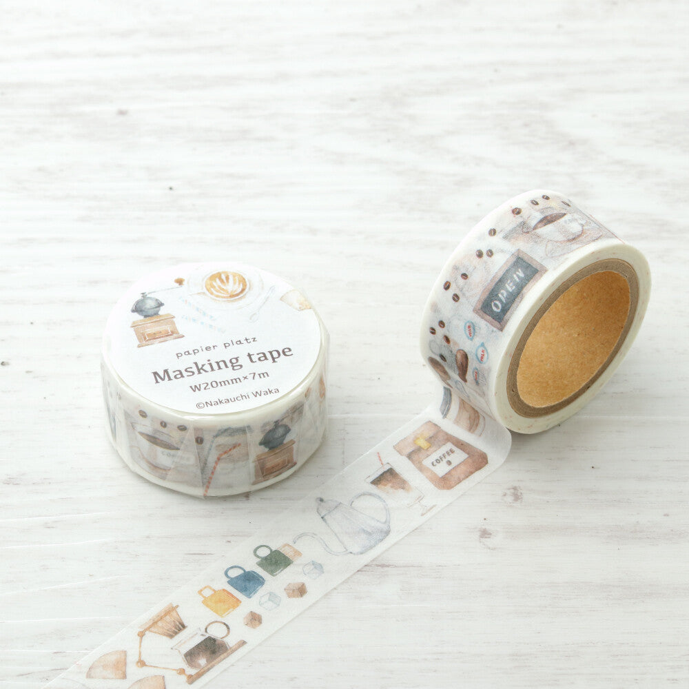 Papier Platz | Nagauchi Waka Coffee Washi Tape