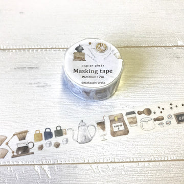 Papier Platz | Nagauchi Waka Coffee Washi Tape