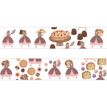 Papier Platz | Necktie Sweets Are Baked Washi Tape