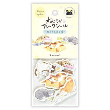 NB CO | Pegatinas Flake Nekorobi Cats Napping