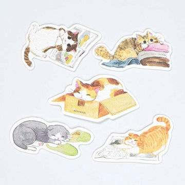 NB CO | Pegatinas Flake Nekorobi Cats Napping