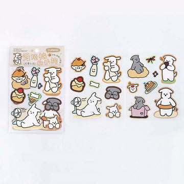 Note For | Pegatinas No Worries Puppy Beige