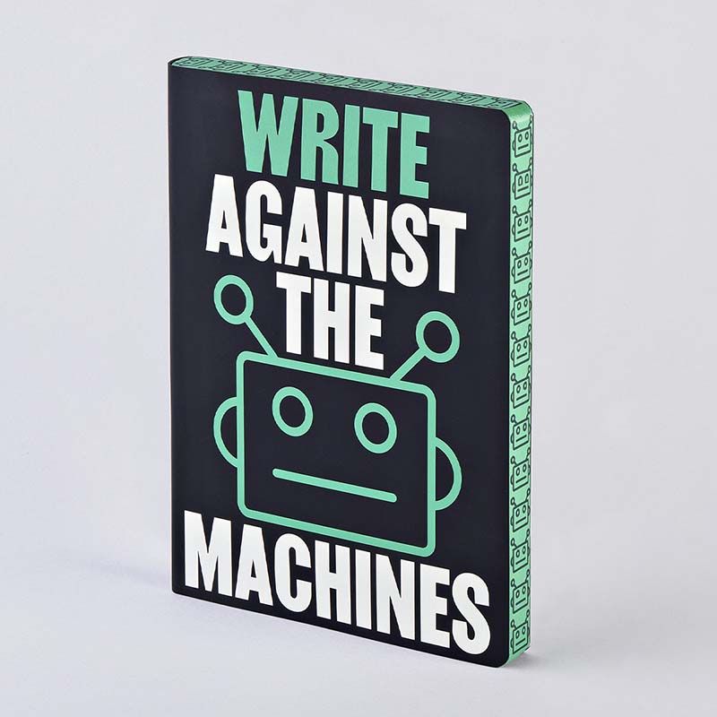 Nuuna | Cuaderno Graphic L Write Against The Machines (Bullet Journal)