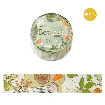 BGM | Foil My Desk Botanist Washi Tape