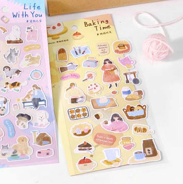 Card Lover | Pegatinas Ordinary Days Baking Time
