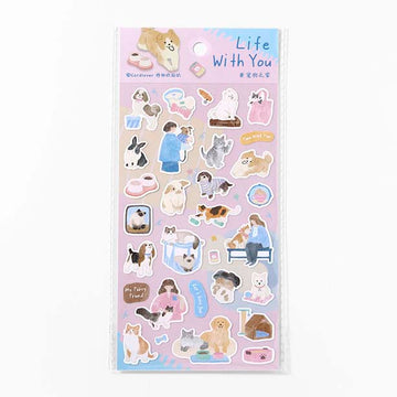 Card Lover | Pegatinas Ordinary Days Life With You