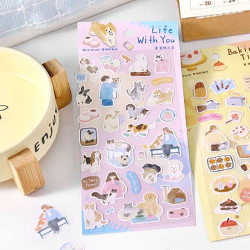 Card Lover | Pegatinas Ordinary Days Life With You