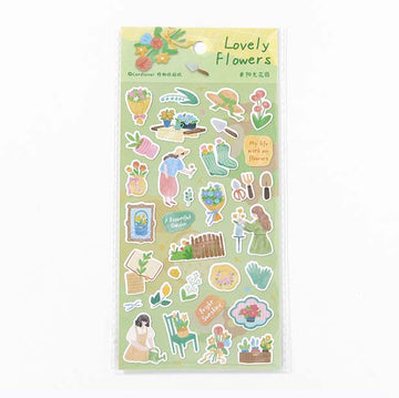 Card Lover | Pegatinas Ordinary Days Lovely Flowers