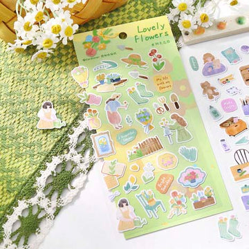 Card Lover | Pegatinas Ordinary Days Lovely Flowers