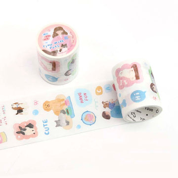 Card Lover | Pegatinas en Rollo Our Daily Life Time With Pets