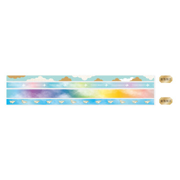 RyuRyu | Set de Washi Tapes Slim Paper Airplane