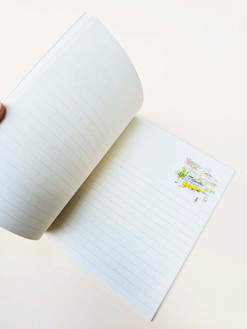 Paperways | Cuaderno de Viaje Ilustrado Mini L'Après-midi Lisboa Tram