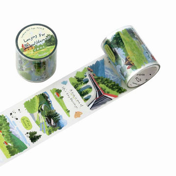 Card Lover | Passing Through The World PET Tape Longing For The Wilderness
