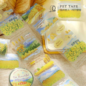 Card Lover | Passing Through The World PET Tape The Beautiful Golden Season