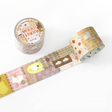 Card Lover | Patchwork Town Wool Island Washi Tape