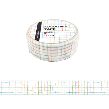 Mind Wave | Pattern Check Multicolor Washi Tape