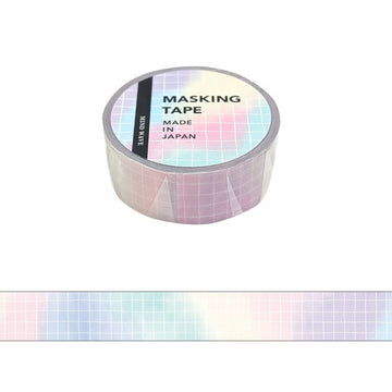 Mind Wave | Pattern Check Gradient Washi Tape