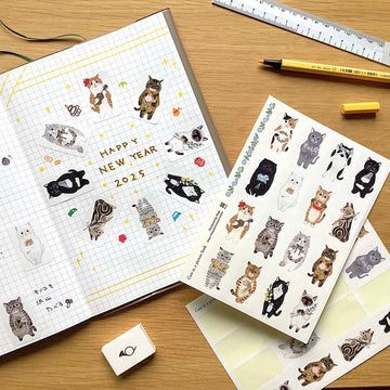 4Legs | Pegatinas Cat In Picture Book