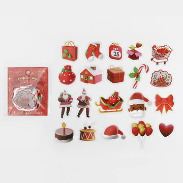 Card Lover | Christmas 3D Surprise Gift Stickers