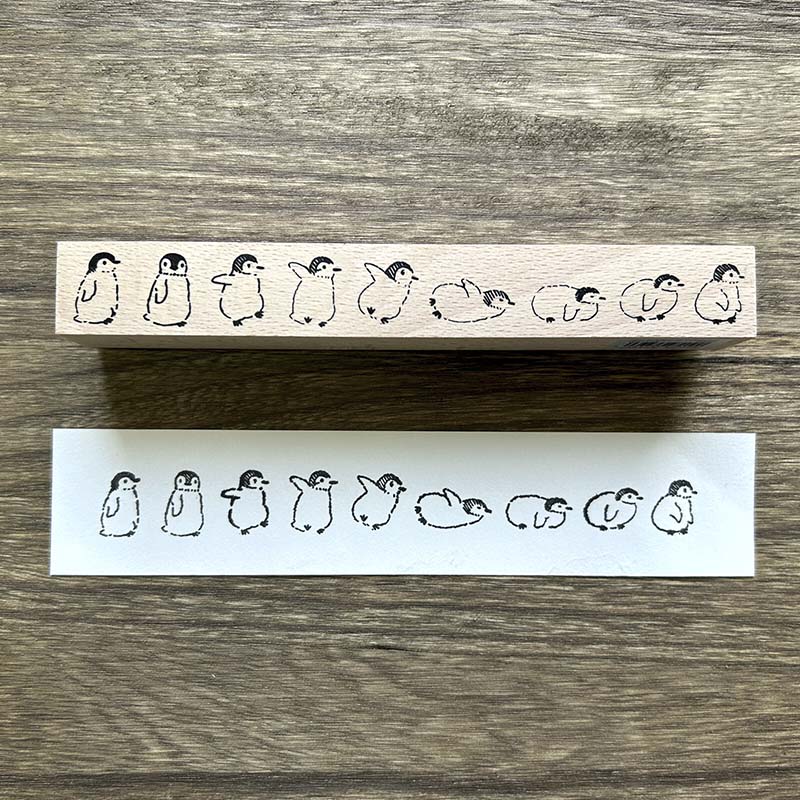 CO Art | Penguin Slide Stamp