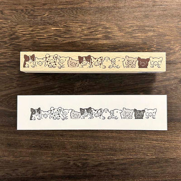 Arte CO | Sello Pig in a Row