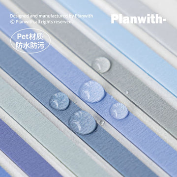 Planwith- | Marcadores de Página y Texto Sticky Blue L
