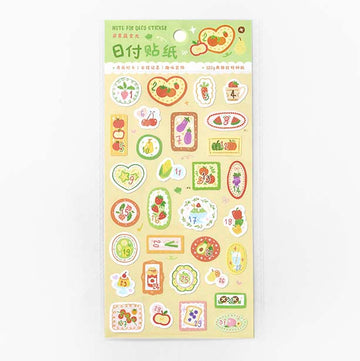 Note For | Pegatinas Plant Daily Notes Fruit Vegetables