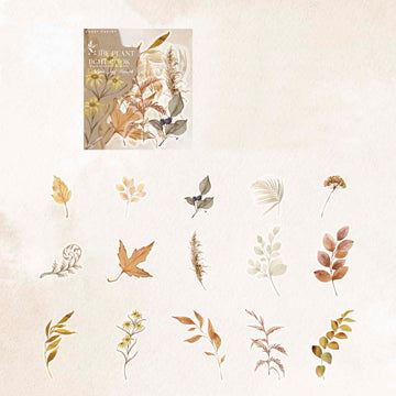 Candy Poetry | Pegatinas Plant Light Book Autumn Leaf Network