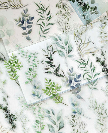 Candy Poetry | Pegatinas Plant Light Book Lake Light Trace