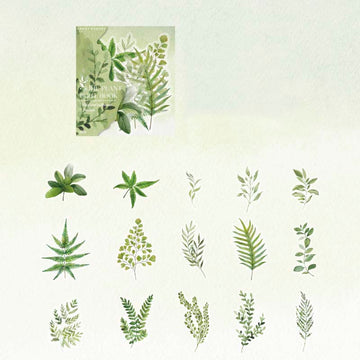 Candy Poetry | Pegatinas Plant Light Book Wind And Waterweeds Shadows