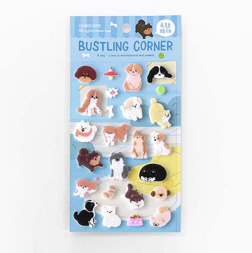 Card Lover | Pegatinas Poop Picker Bustling Corner
