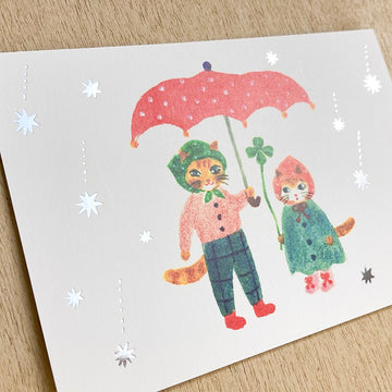 Cozyca | Aiko Fukawa Raindrop Postcard